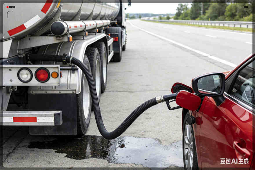 沁县汽车救援送水案例